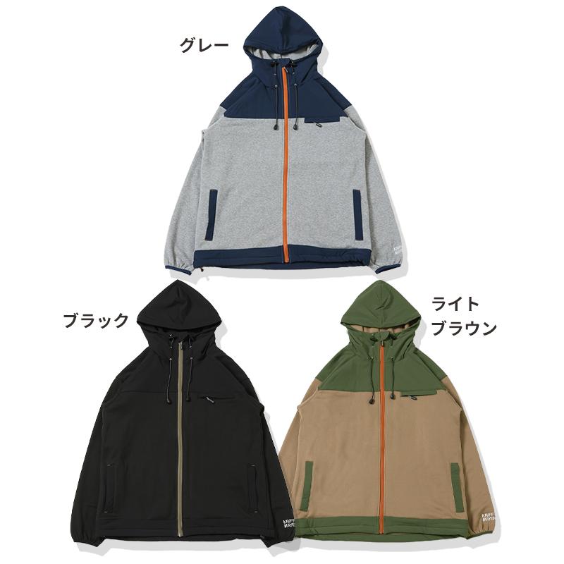 クリフメイヤー KRIFF MAYER メンズ ユニセックス ライトアウター マウンテンパーカー マンパ 撥水 防汚 裏起毛 2024FW クリーネス カット フード ジャケット | KRIFF MAYER | 19
