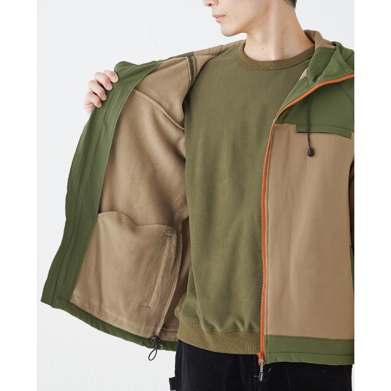 クリフメイヤー KRIFF MAYER メンズ ユニセックス ライトアウター マウンテンパーカー マンパ 撥水 防汚 裏起毛 2024FW クリーネス カット フード ジャケット | KRIFF MAYER | 07