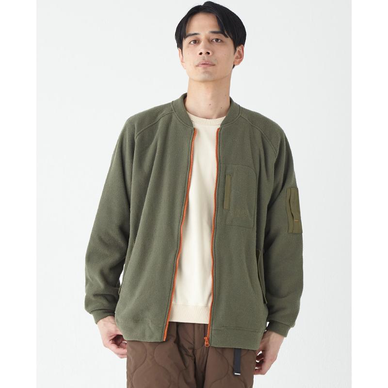 クリフメイヤー KRIFF MAYER メンズ ユニセックス  長袖 カーディガン ライトアウター ジャケット 裏起毛 ワイド 羽織り 秋 冬 ブークレZIPカーデ | KRIFF MAYER | 06