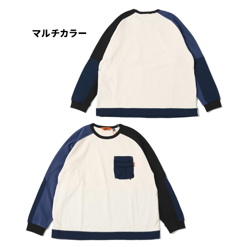 クリフメイヤー KRIFF MAYER メンズ ユニセックス ロンT 長袖 Tシャツ ラグランスリーブ 無地 アメカジ アウトドア もちのびデザインクルー | KRIFF MAYER | 22