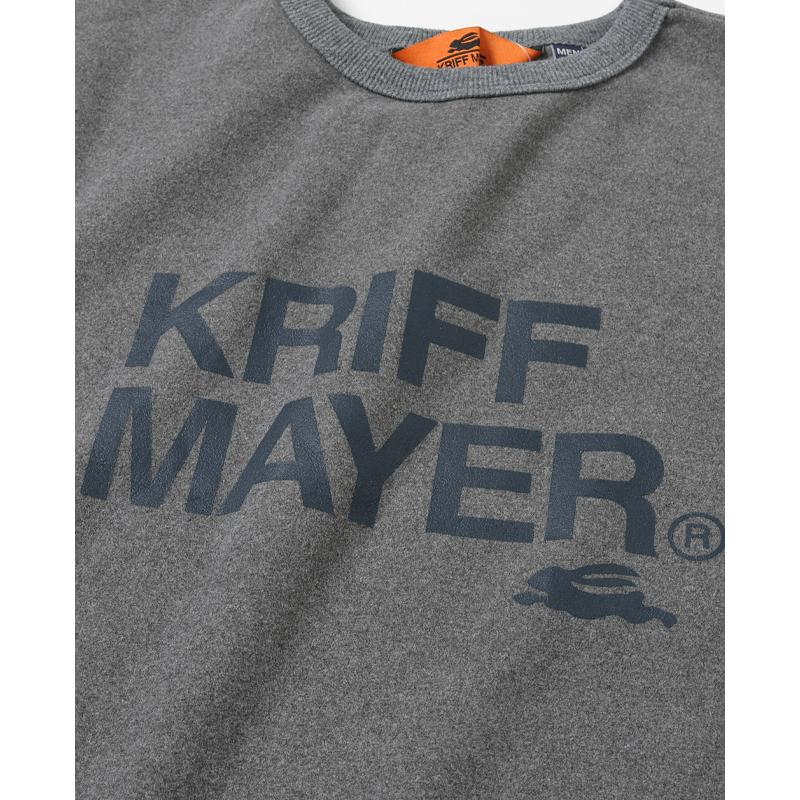 クリフメイヤー KRIFF MAYER メンズ ユニセックス 長袖 Tシャツ ブランドロゴ 微起毛 ストレッチ アメカジ アウトドア もちのびロゴプリントロンT | KRIFF MAYER | 14