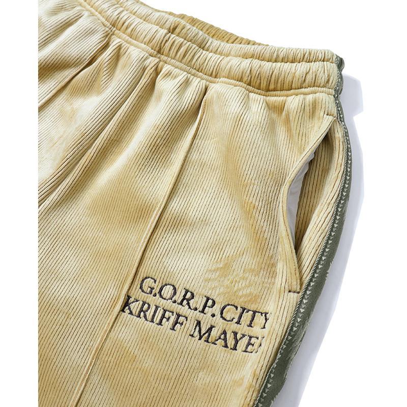 クリフメイヤー KRIFF MAYER メンズ ユニセックス ロングパンツ フリース 暖かい セットアップ 秋 冬 ボンディング ベロア トラック パンツ | KRIFF MAYER | 14