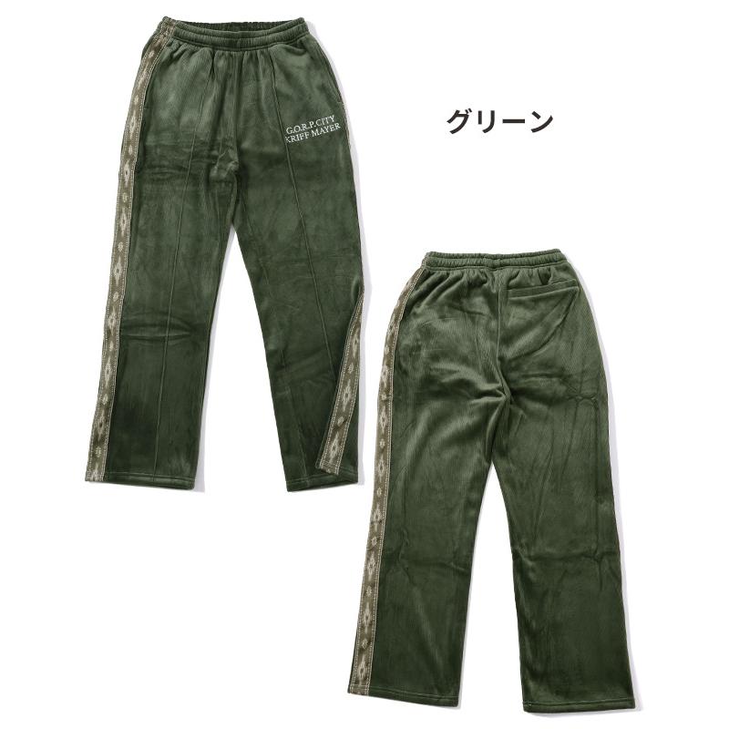 クリフメイヤー KRIFF MAYER メンズ ユニセックス ロングパンツ フリース 暖かい セットアップ 秋 冬 ボンディング ベロア トラック パンツ | KRIFF MAYER | 22