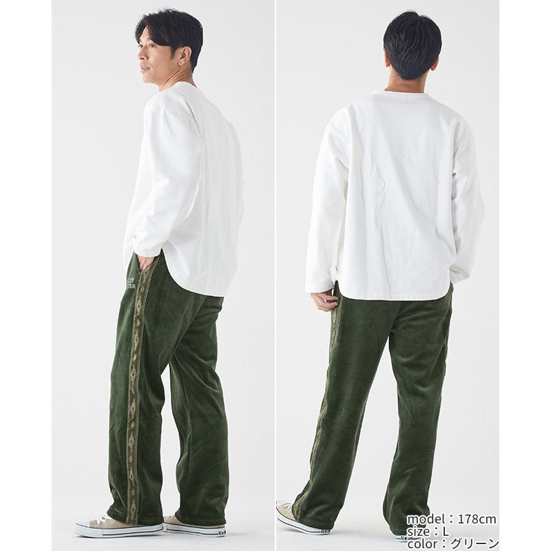クリフメイヤー KRIFF MAYER メンズ ユニセックス ロングパンツ フリース 暖かい セットアップ 秋 冬 ボンディング ベロア トラック パンツ | KRIFF MAYER | 10