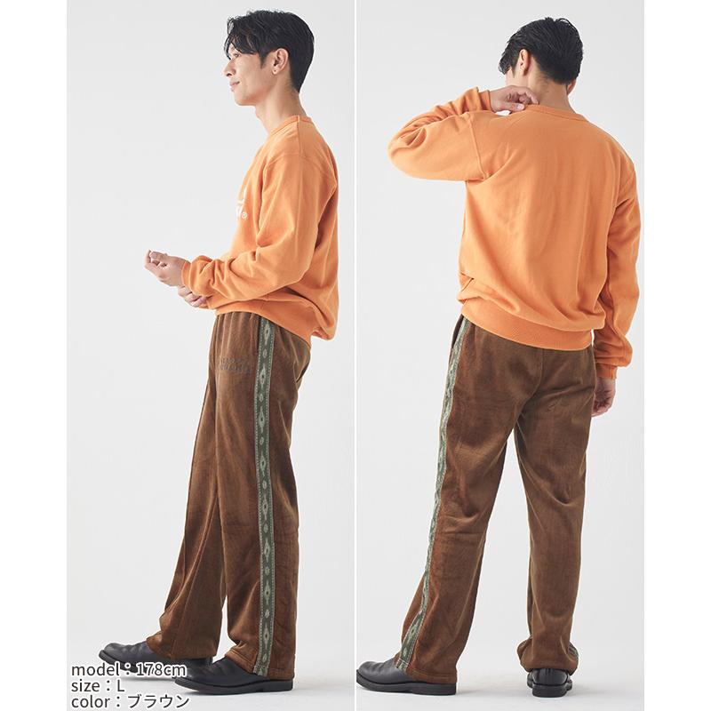 クリフメイヤー KRIFF MAYER メンズ ユニセックス ロングパンツ フリース 暖かい セットアップ 秋 冬 ボンディング ベロア トラック パンツ | KRIFF MAYER | 12