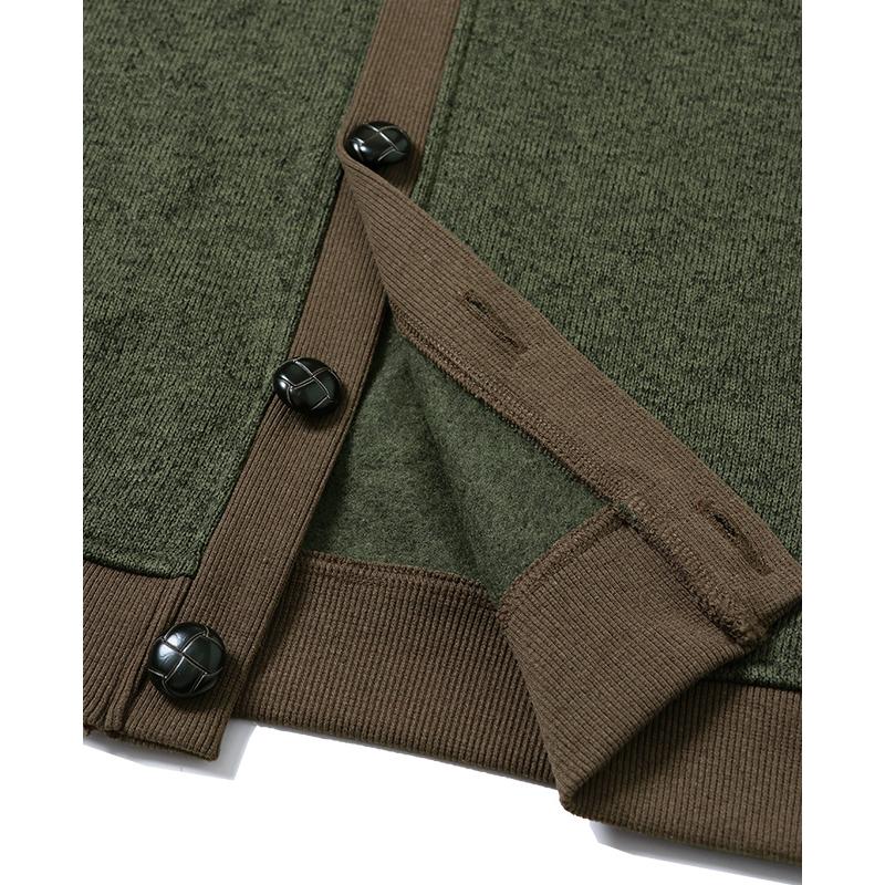 クリフメイヤー KRIFF MAYER メンズ ユニセックス 羽織 アウター カーディガン 裏起毛 長袖 秋 冬 チマヨ 刺しゅう ニット フリース カーデ | KRIFF MAYER | 14