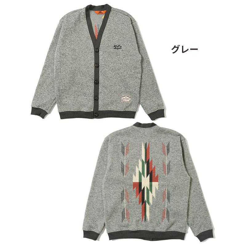 クリフメイヤー KRIFF MAYER メンズ ユニセックス 羽織 アウター カーディガン 裏起毛 長袖 秋 冬 チマヨ 刺しゅう ニット フリース カーデ | KRIFF MAYER | 18