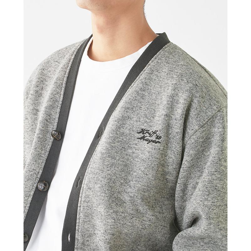 クリフメイヤー KRIFF MAYER メンズ ユニセックス 羽織 アウター カーディガン 裏起毛 長袖 秋 冬 チマヨ 刺しゅう ニット フリース カーデ | KRIFF MAYER | 10