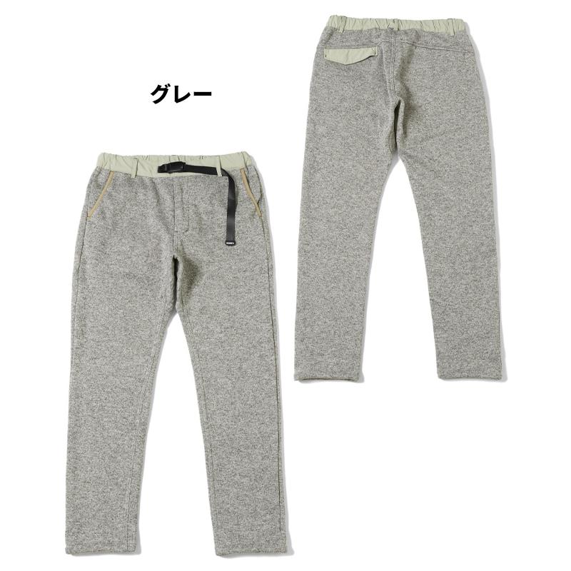 クリフメイヤー KRIFF MAYER メンズ ボトムス ロングパンツ テーパード 暖かい 裏起毛 防寒 ウエストゴム ニットフリース クライミングパンツ | KRIFF MAYER | 18