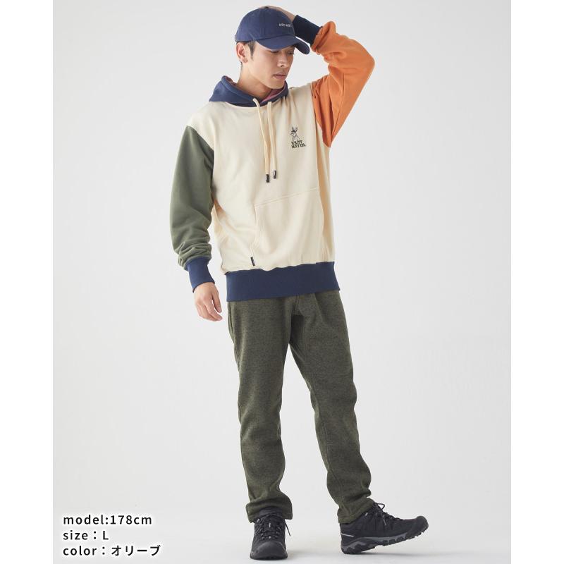 クリフメイヤー KRIFF MAYER メンズ ボトムス ロングパンツ テーパード 暖かい 裏起毛 防寒 ウエストゴム ニットフリース クライミングパンツ | KRIFF MAYER | 09
