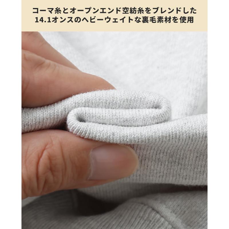 クリフメイヤー KRIFF MAYER メンズ ユニセックス 長袖 スウェット 裏起毛 裏微起毛 古着風 綿 コットン100 アメカジ ヘビーウェイト ピグメントラフクルー | KRIFF MAYER | 17
