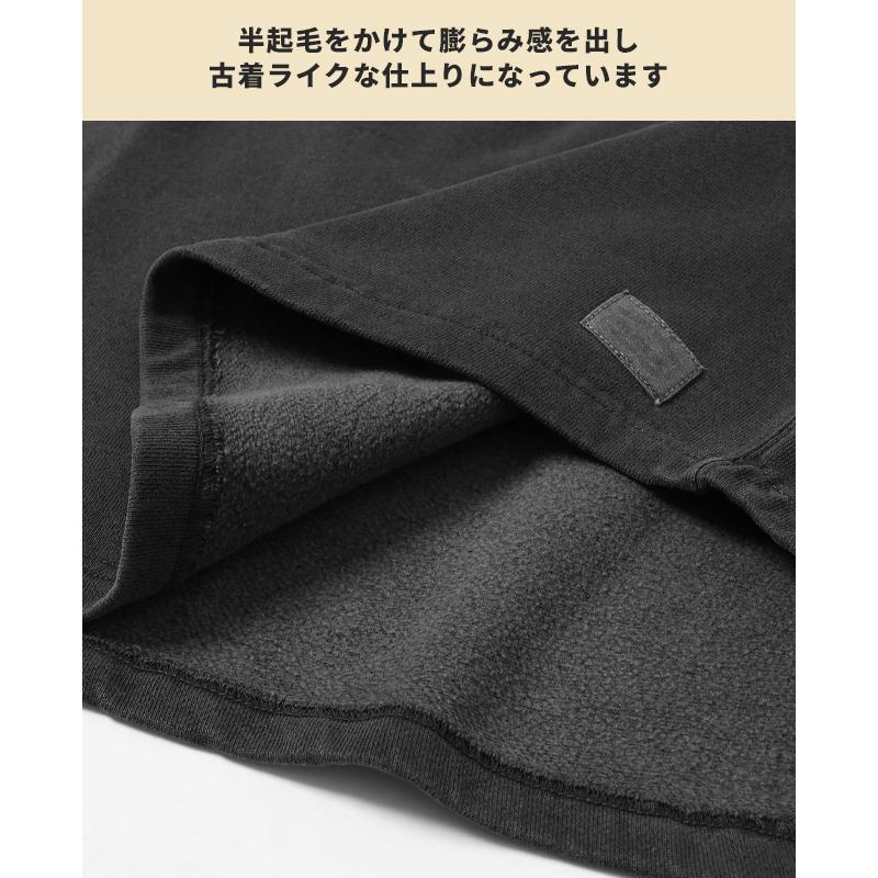 クリフメイヤー KRIFF MAYER メンズ ユニセックス 長袖 スウェット 裏起毛 裏微起毛 古着風 綿 コットン100 アメカジ ヘビーウェイト ピグメントラフクルー | KRIFF MAYER | 18