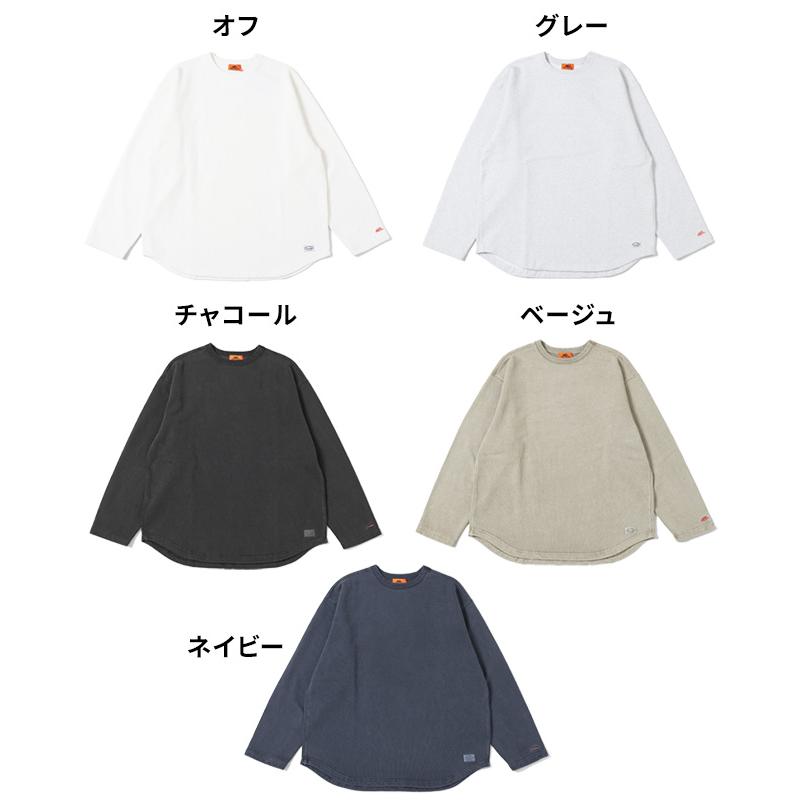 クリフメイヤー KRIFF MAYER メンズ ユニセックス 長袖 スウェット 裏起毛 裏微起毛 古着風 綿 コットン100 アメカジ ヘビーウェイト ピグメントラフクルー | KRIFF MAYER | 21