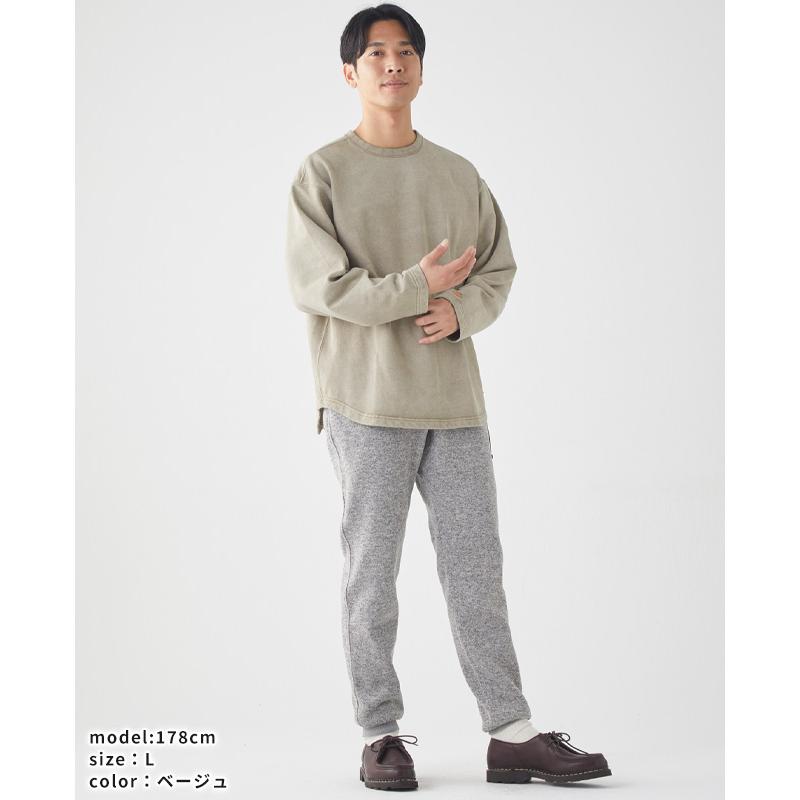 クリフメイヤー KRIFF MAYER メンズ ユニセックス 長袖 スウェット 裏起毛 裏微起毛 古着風 綿 コットン100 アメカジ ヘビーウェイト ピグメントラフクルー | KRIFF MAYER | 07