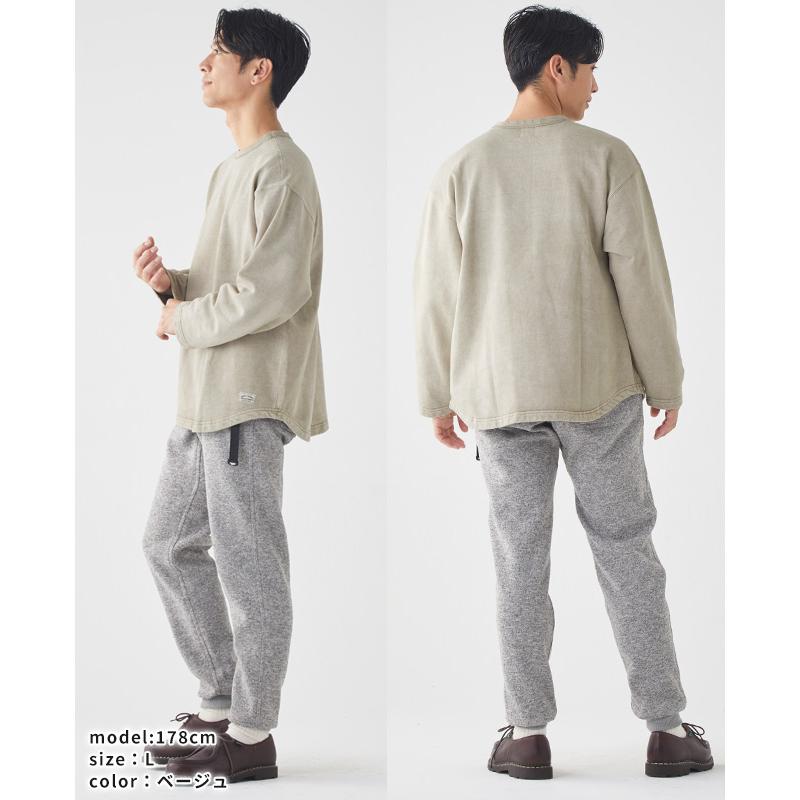 クリフメイヤー KRIFF MAYER メンズ ユニセックス 長袖 スウェット 裏起毛 裏微起毛 古着風 綿 コットン100 アメカジ ヘビーウェイト ピグメントラフクルー | KRIFF MAYER | 08