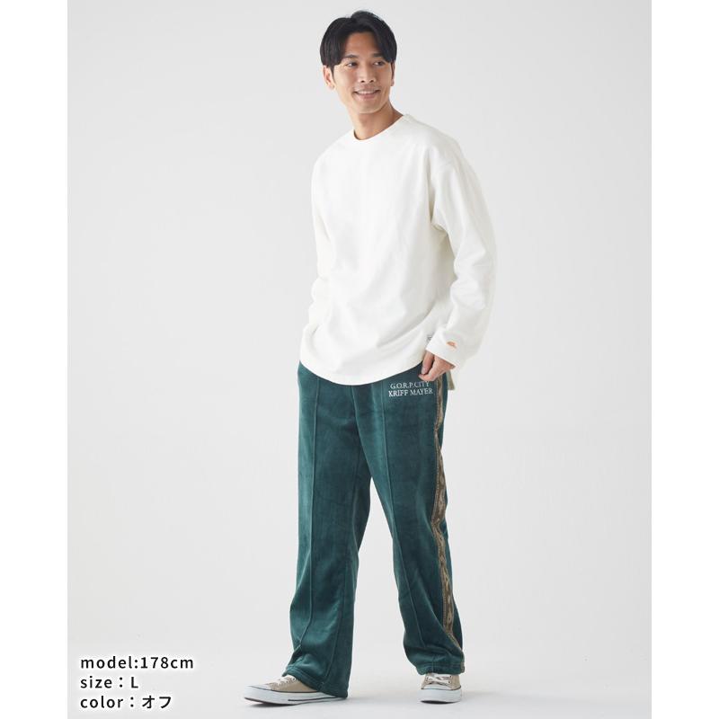 クリフメイヤー KRIFF MAYER メンズ ユニセックス 長袖 スウェット 裏起毛 裏微起毛 古着風 綿 コットン100 アメカジ ヘビーウェイト ピグメントラフクルー | KRIFF MAYER | 10