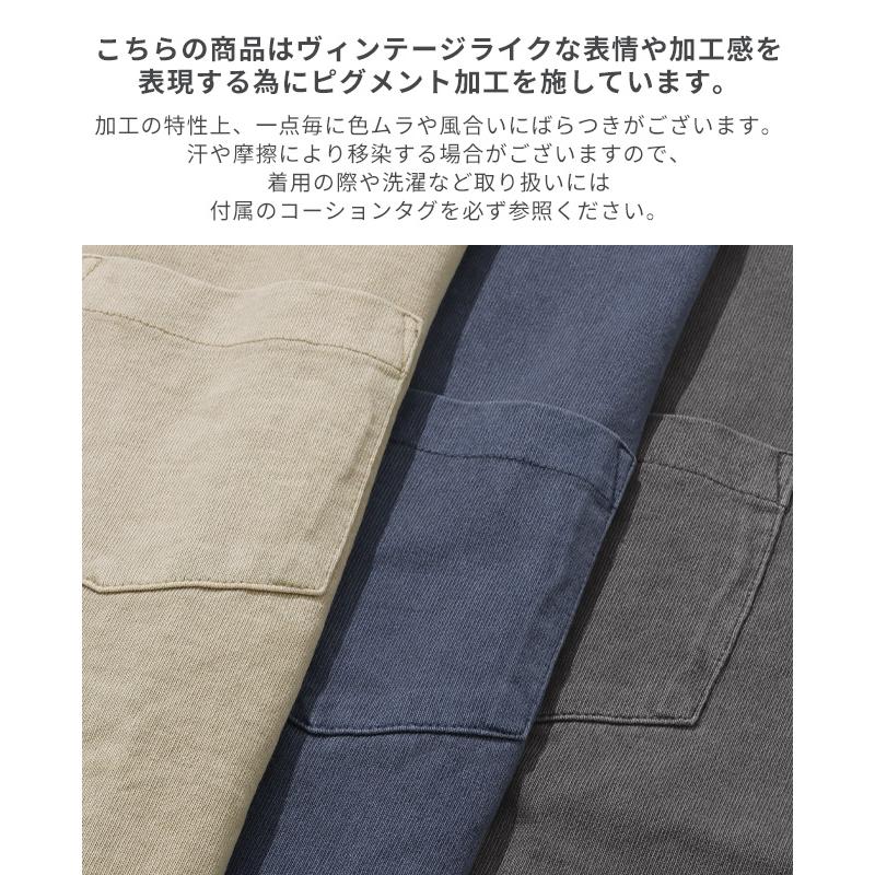 クリフメイヤー KRIFF MAYER メンズ ユニセックス 長袖 Tシャツ カットソー クルーネック 袖リブ 胸ポケ 無地 アメカジ 秋 春 ヘビーOZピグメントロンT | KRIFF MAYER | 25