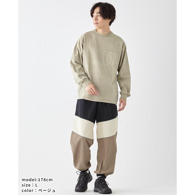 クリフメイヤー KRIFF MAYER メンズ ユニセックス 長袖 Tシャツ カットソー クルーネック 袖リブ 胸ポケ 無地 アメカジ 秋 春 ヘビーOZピグメントロンT | KRIFF MAYER | 11