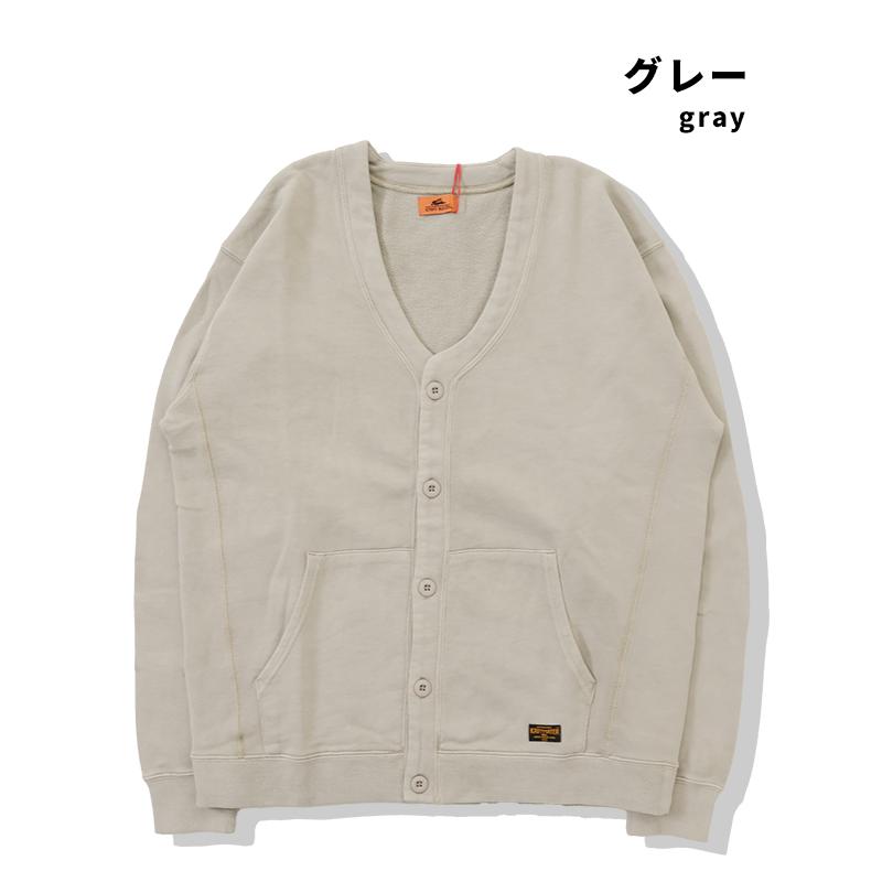 クリフメイヤー KRIFF MAYER メンズ ユニセックス ストレッチ 長袖 羽織り ヴィンテージ風 古着風 2025SS ピグメント ミニ 裏毛 カーディガン | KRIFF MAYER | 15