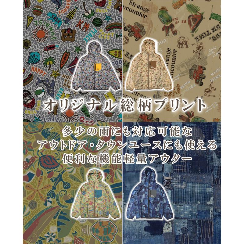 クリフメイヤー KRIFF MAYER メンズ アウター ユニセックス 長袖 マンパ 軽アウター お揃い アメカジ アウトドア 防汚 ヒッピー 撥水 総柄 フード ジャケット | KRIFF MAYER | 05