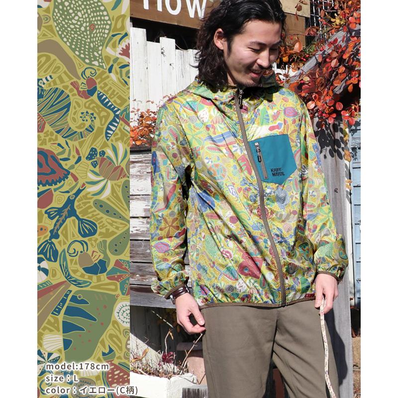 クリフメイヤー KRIFF MAYER メンズ アウター ユニセックス 長袖 マンパ 軽アウター お揃い アメカジ アウトドア 防汚 ヒッピー 撥水 総柄 フード ジャケット | KRIFF MAYER | 13