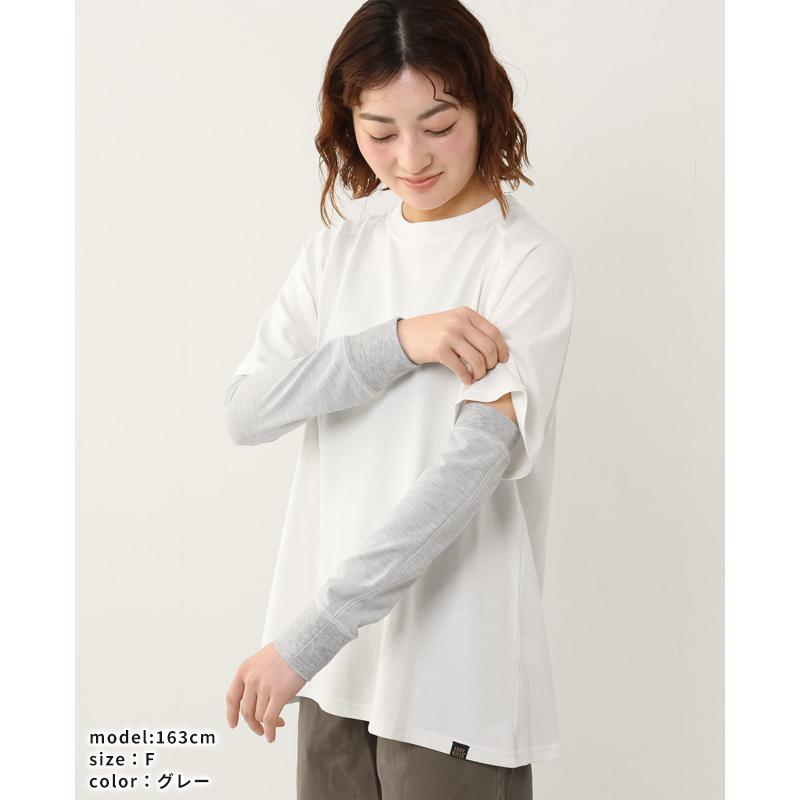 クリフメイヤー KRIFF MAYER レディース アームウォーマー アームカバー 防蚊 虫除け 無地 サーマル 冷房対策 傷跡隠し タトゥー隠し BUG PROOFレイヤースリーブ | KRIFF MAYER | 08