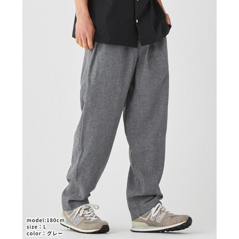 クリフメイヤー KRIFF MAYER メンズ ボトムス ロングパンツ 防蚊 虫除け 麻混 ワイド オーバーサイズ シェフパンツ アウトドア BUG PROOF イージーパンツ | KRIFF MAYER | 08