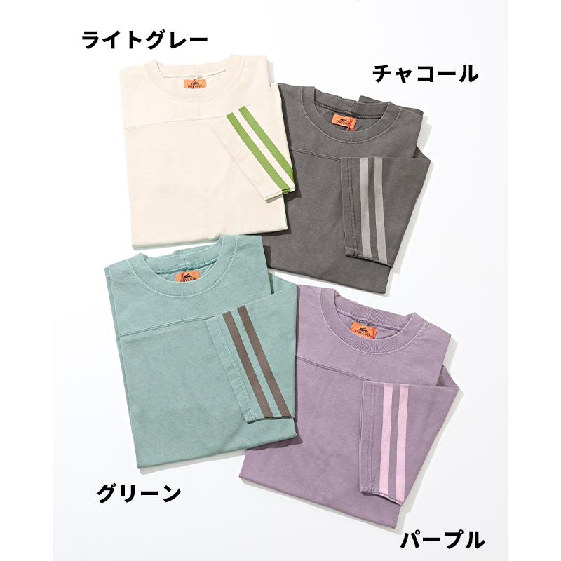 クリフメイヤー KRIFF MAYER メンズ ユニセックス 半袖 Tシャツ 綿100 2025SS ピグメント フットボール T | KRIFF MAYER | 20