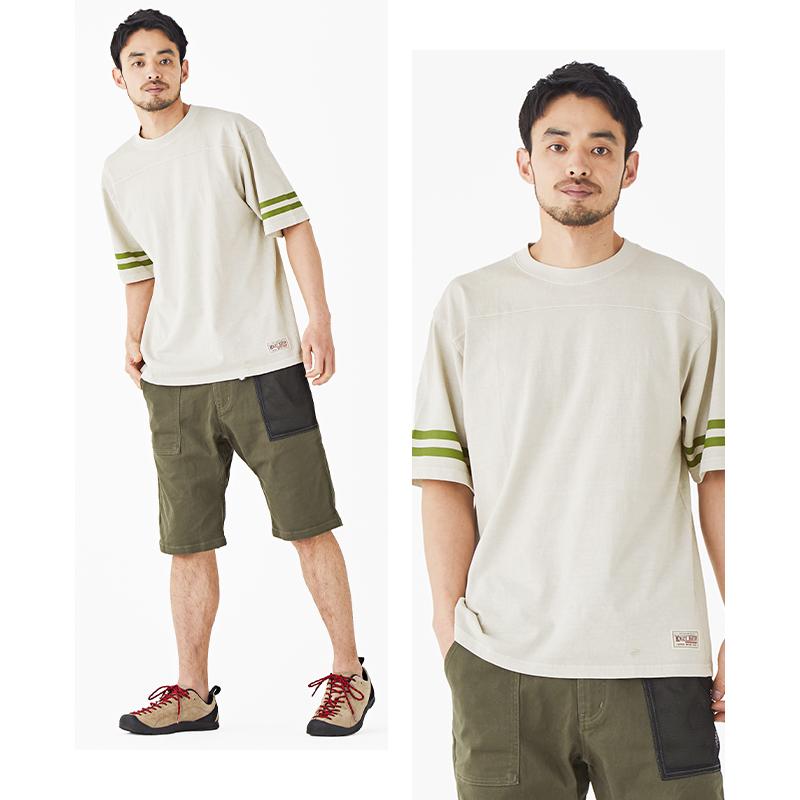 クリフメイヤー KRIFF MAYER メンズ ユニセックス 半袖 Tシャツ 綿100 2025SS ピグメント フットボール T | KRIFF MAYER | 08