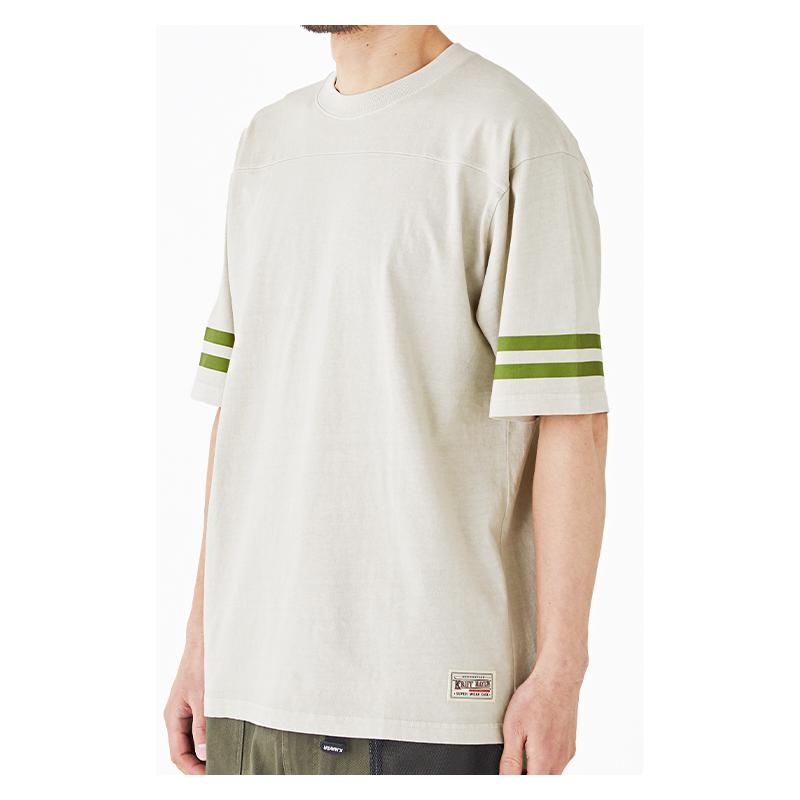 クリフメイヤー KRIFF MAYER メンズ ユニセックス 半袖 Tシャツ 綿100 2025SS ピグメント フットボール T | KRIFF MAYER | 09