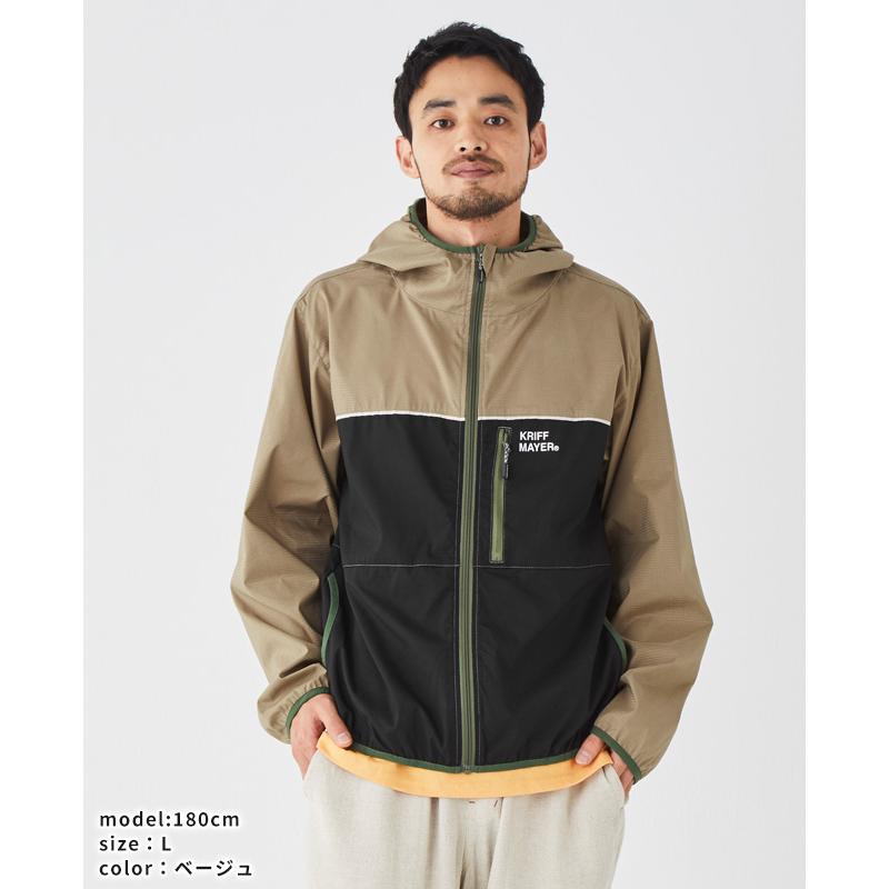 クリフメイヤー KRIFF MAYER メンズ ユニセックス パーカー 撥水 防汚 長袖 ライトアウター 羽織り 撥水 防汚 羽織り 夏 さらさらエアーパッカブルジャケット | KRIFF MAYER | 10