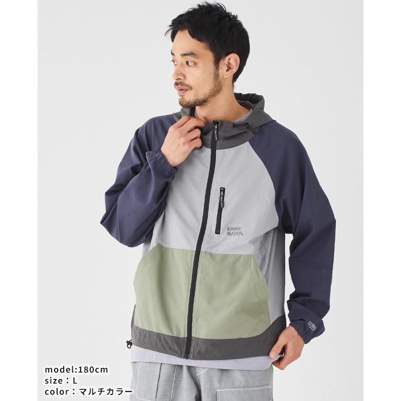 クリフメイヤー KRIFF MAYER メンズ ユニセックス パーカー 撥水 防汚 長袖 ライトアウター 羽織り 撥水 防汚 羽織り 夏 かるさらエアーパッカブルジャケット | KRIFF MAYER | 07