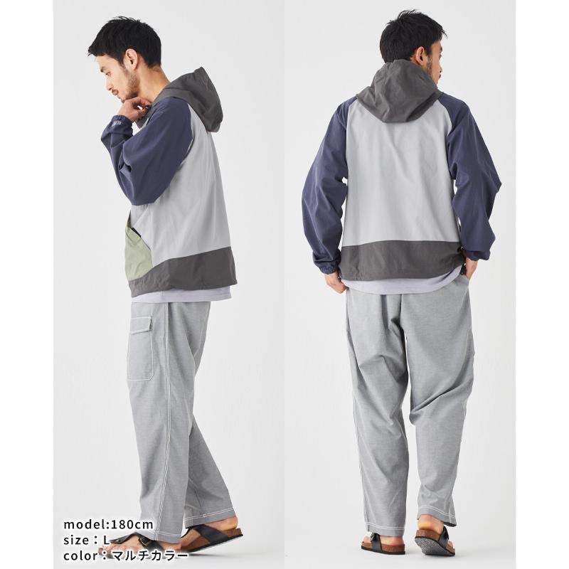 クリフメイヤー KRIFF MAYER メンズ ユニセックス パーカー 撥水 防汚 長袖 ライトアウター 羽織り 撥水 防汚 羽織り 夏 かるさらエアーパッカブルジャケット | KRIFF MAYER | 09