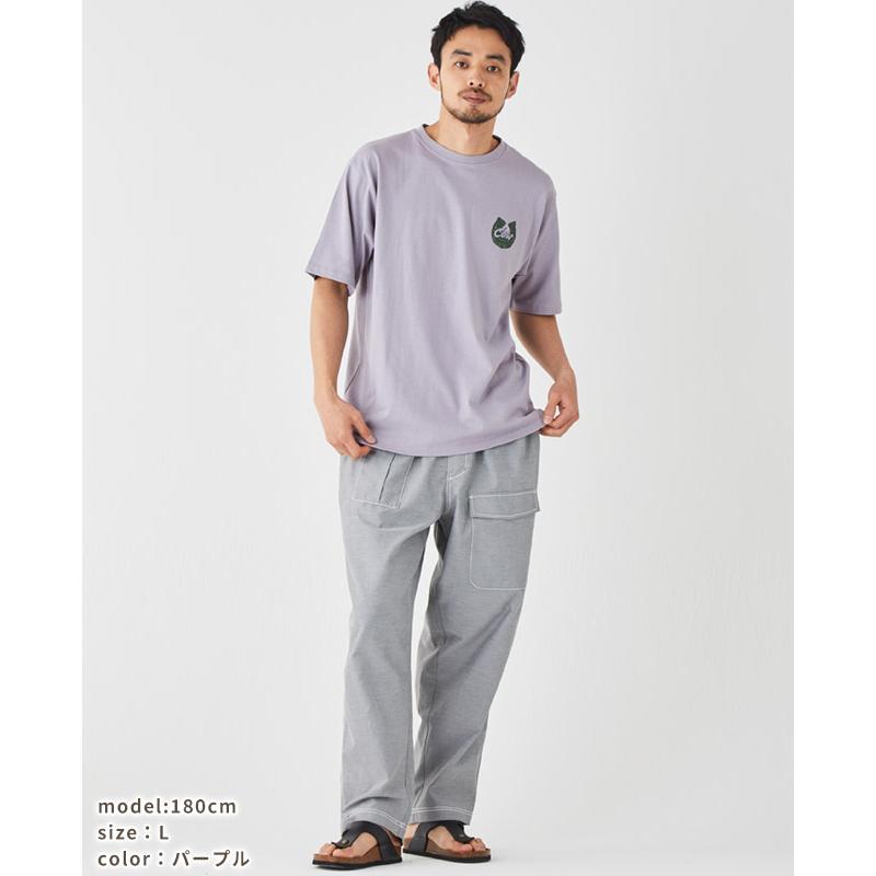 クリフメイヤー KRIFF MAYER メンズ ユニセックス 半袖 Tシャツ バックプリント アニマル 汗染み防止 撥水防汚 カジュアル アメカジ ウェットプロテクト T 牛 | KRIFF MAYER | 16