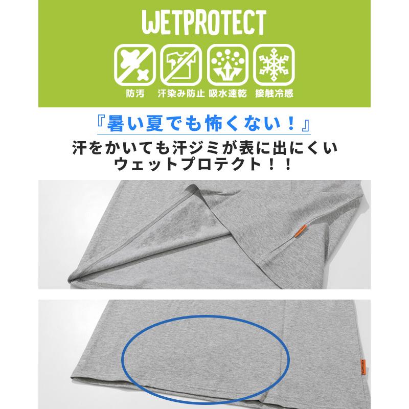 クリフメイヤー KRIFF MAYER メンズ ユニセックス 半袖 Tシャツ バックプリント アニマル 汗染み防止 撥水防汚 カジュアル アメカジ ウェットプロテクト T 牛 | KRIFF MAYER | 08