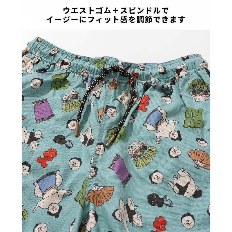 クリフメイヤー KRIFF MAYER メンズ レディース ユニセックス ボトムス ショートパンツ 短パン 膝上丈 総柄 ストレッチ かるさらエアーエンジョイショーツ | KRIFF MAYER | 16