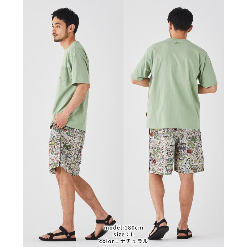 クリフメイヤー KRIFF MAYER メンズ レディース ユニセックス ボトムス ショートパンツ 短パン 膝上丈 総柄 ストレッチ かるさらエアーエンジョイショーツ | KRIFF MAYER | 11