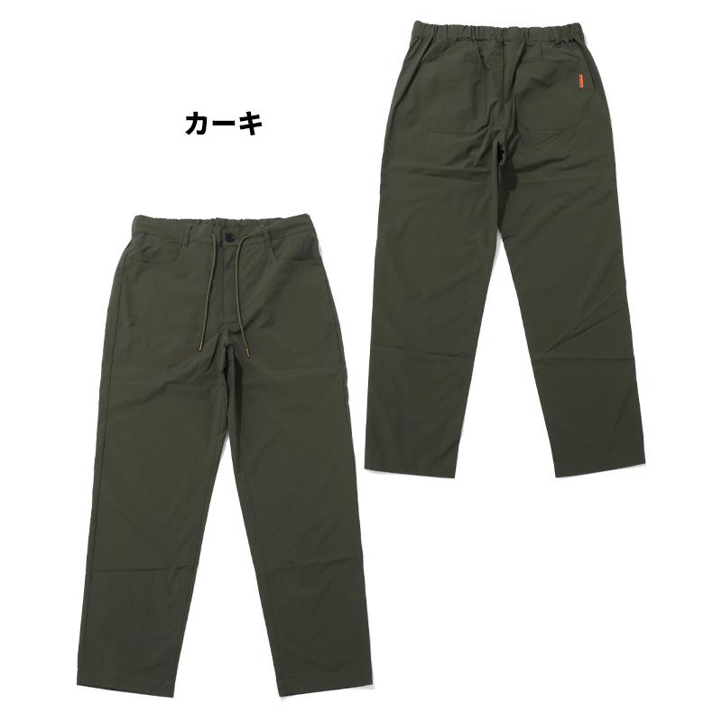 クリフメイヤー KRIFF MAYER メンズ ボトムス ロングパンツ イージーパンツ テーパード 軽い 涼しい ストレッチ 無地 夏 秋 SORONAサラノビジャスト丈パンツ | KRIFF MAYER | 20