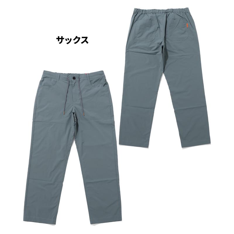 クリフメイヤー KRIFF MAYER メンズ ボトムス ロングパンツ イージーパンツ テーパード 軽い 涼しい ストレッチ 無地 夏 秋 SORONAサラノビジャスト丈パンツ | KRIFF MAYER | 21