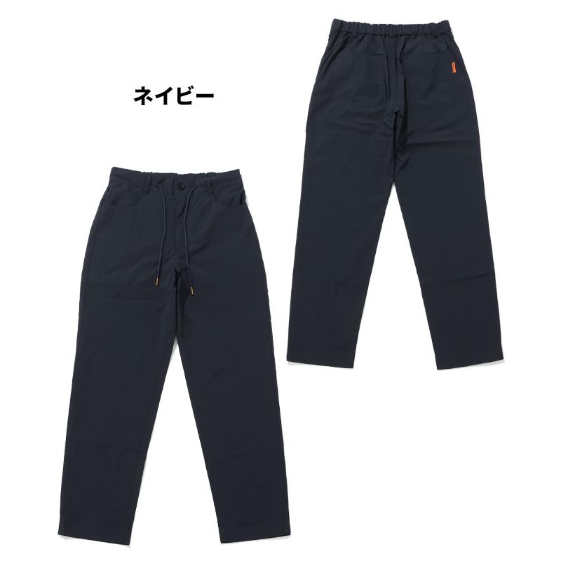 クリフメイヤー KRIFF MAYER メンズ ボトムス ロングパンツ イージーパンツ テーパード 軽い 涼しい ストレッチ 無地 夏 秋 SORONAサラノビジャスト丈パンツ | KRIFF MAYER | 22