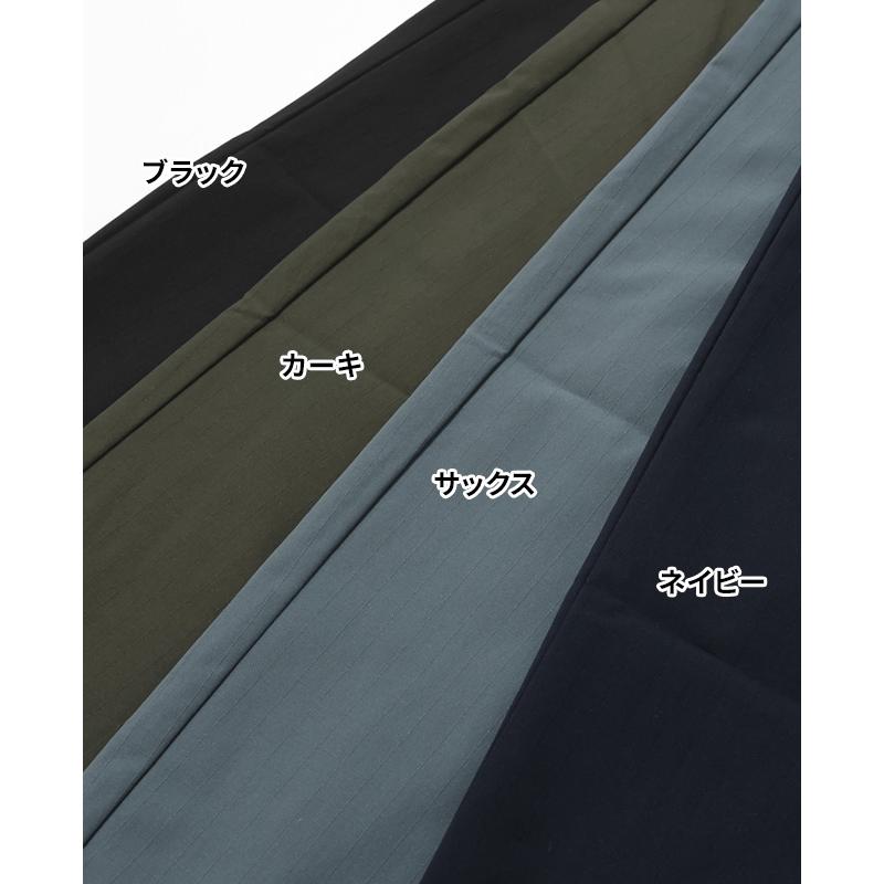 クリフメイヤー KRIFF MAYER メンズ ボトムス ロングパンツ イージーパンツ テーパード 軽い 涼しい ストレッチ 無地 夏 秋 SORONAサラノビジャスト丈パンツ | KRIFF MAYER | 23