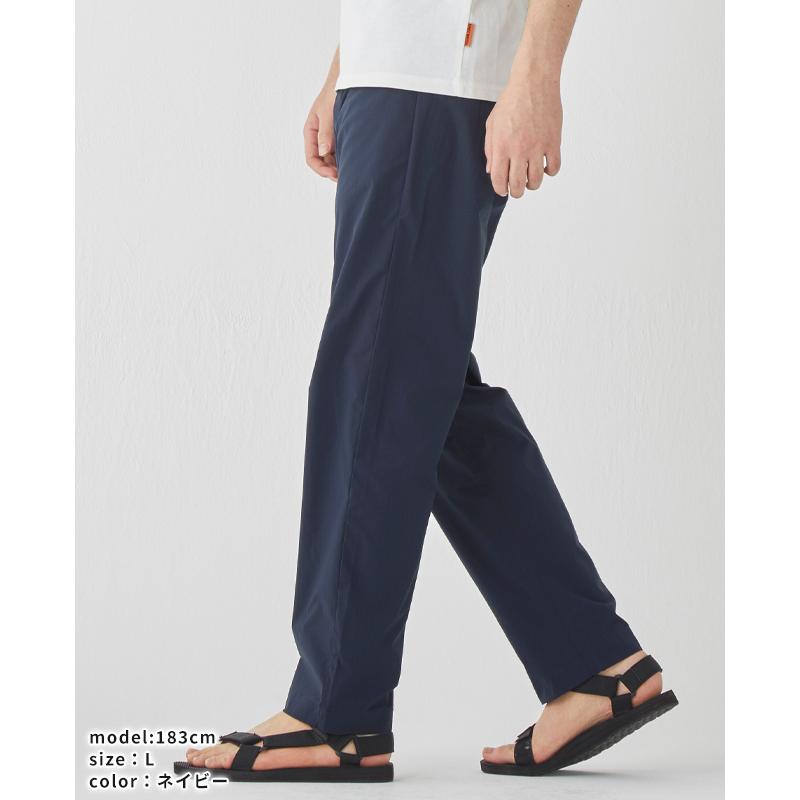 クリフメイヤー KRIFF MAYER メンズ ボトムス ロングパンツ イージーパンツ テーパード 軽い 涼しい ストレッチ 無地 夏 秋 SORONAサラノビジャスト丈パンツ | KRIFF MAYER | 07