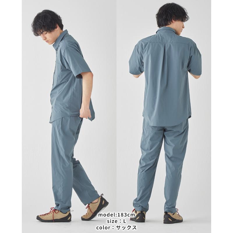 クリフメイヤー KRIFF MAYER メンズ ボトムス ロングパンツ イージーパンツ テーパード 軽い 涼しい ストレッチ 無地 夏 秋 SORONAサラノビジャスト丈パンツ | KRIFF MAYER | 11