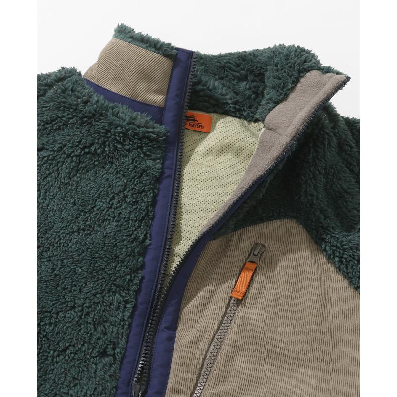 クリフメイヤー KRIFF MAYER メンズ ユニセックス アウター ボアフリース 暖かい 裏地付き おしゃれ アウトドア キャンプ 秋 冬 シャギーボアジャケット | KRIFF MAYER | 24