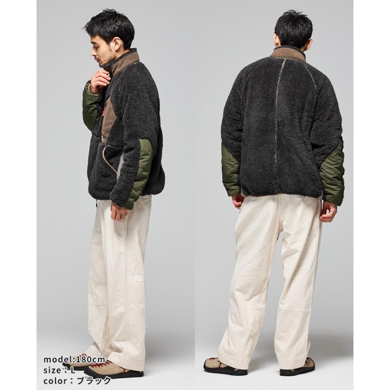 クリフメイヤー KRIFF MAYER メンズ ユニセックス アウター ボアフリース 暖かい 裏地付き おしゃれ アウトドア キャンプ 秋 冬 シャギーボアジャケット | KRIFF MAYER | 13