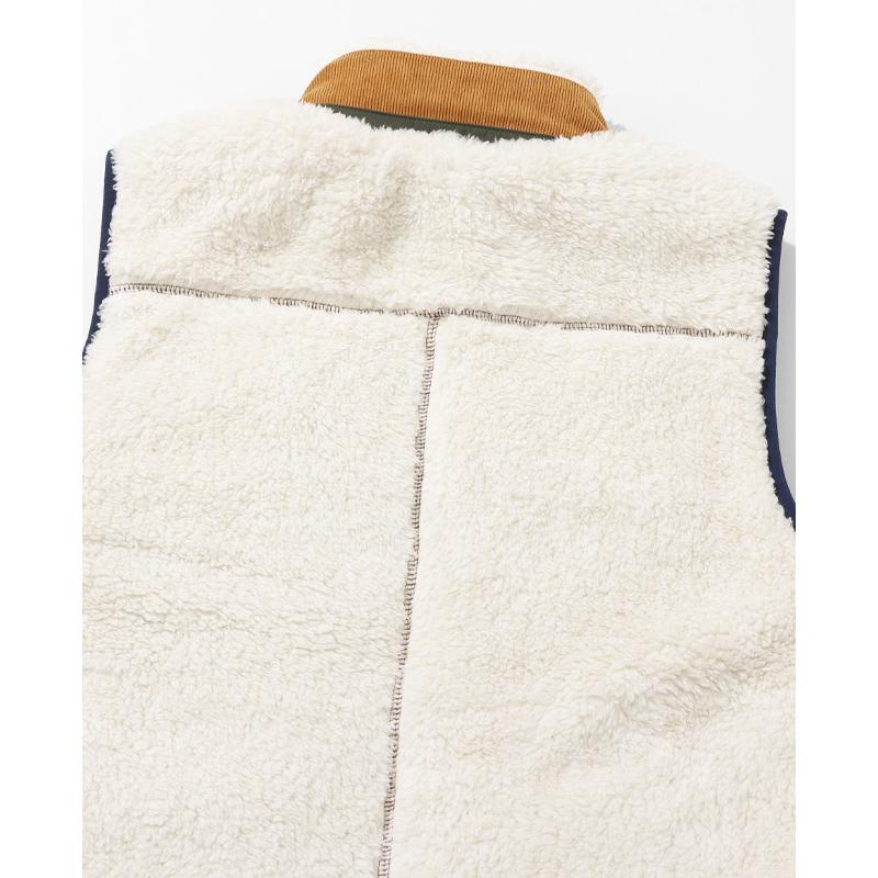 クリフメイヤー KRIFF MAYER メンズ ユニセックス ベスト アウター ボアフリース ハイネック スタンドネック アウトドア 防寒 秋 冬 シャギーボアベスト | KRIFF MAYER | 23