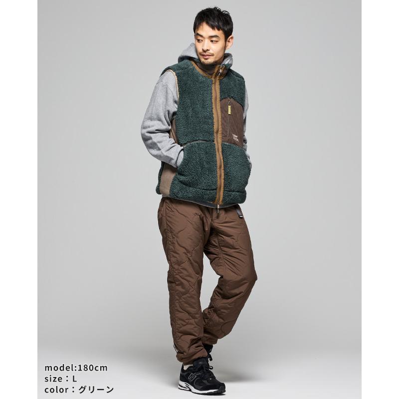 クリフメイヤー KRIFF MAYER メンズ ユニセックス ベスト アウター ボアフリース ハイネック スタンドネック アウトドア 防寒 秋 冬 シャギーボアベスト | KRIFF MAYER | 10