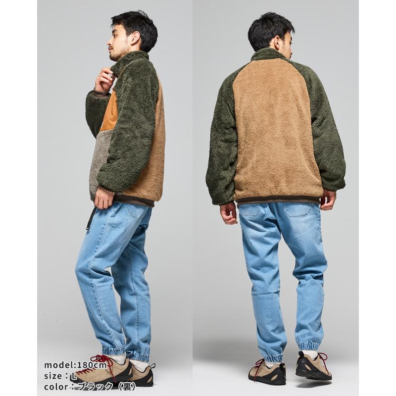 クリフメイヤー KRIFF MAYER メンズ ユニセックス アウター リバーシブル スタンドネック ボアフリース マルチ アウトドア 秋 冬 ひっくりスタンドジャケット | KRIFF MAYER | 16