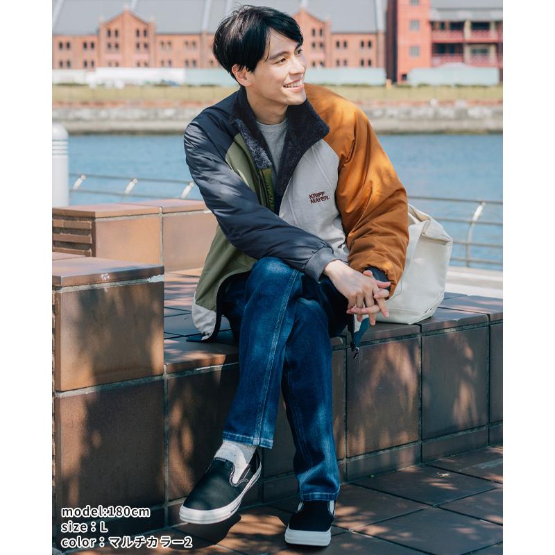 クリフメイヤー KRIFF MAYER メンズ ユニセックス アウター リバーシブル スタンドネック ボアフリース マルチ アウトドア 秋 冬 ひっくりスタンドジャケット | KRIFF MAYER | 10