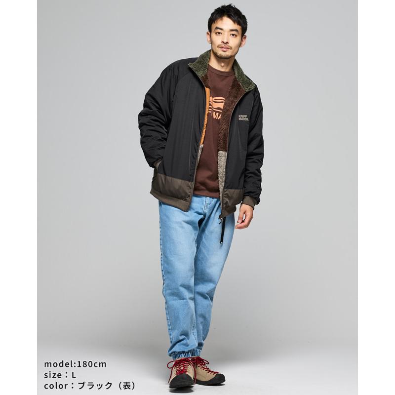 クリフメイヤー KRIFF MAYER メンズ ユニセックス アウター リバーシブル スタンドネック ボアフリース マルチ アウトドア 秋 冬 ひっくりスタンドジャケット | KRIFF MAYER | 12